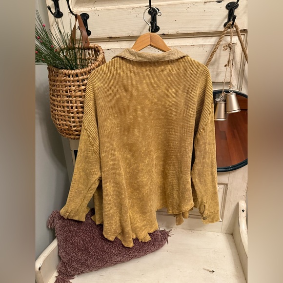 Waffle knit shacket - Picture 5 of 5